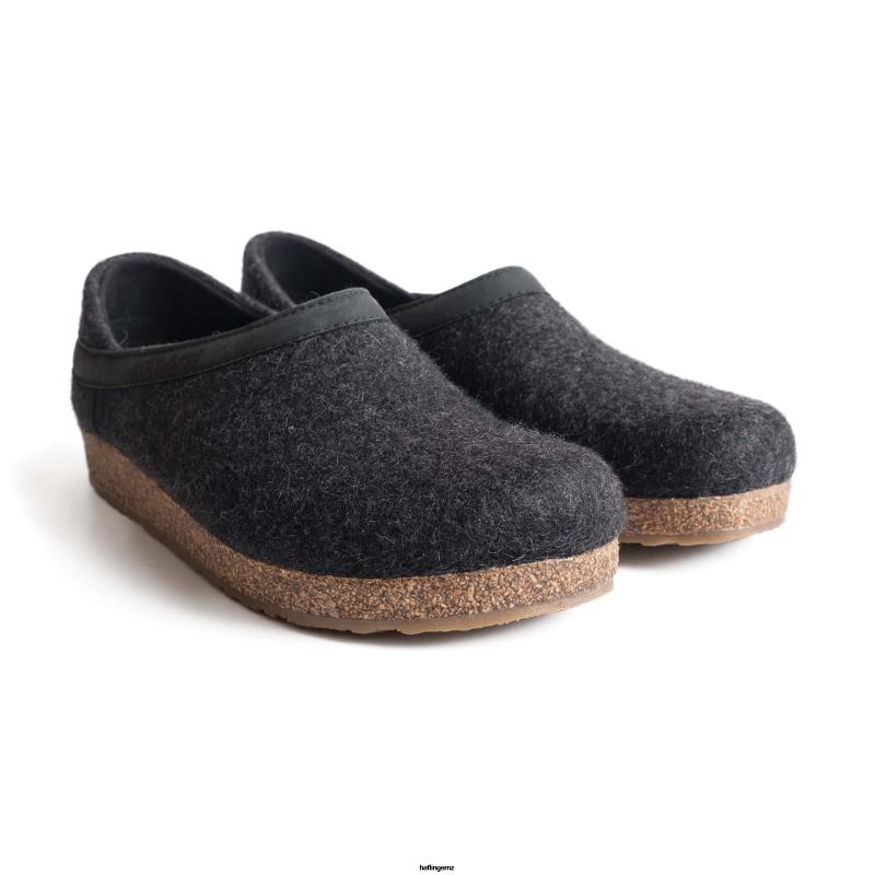 Haflinger Clog PBP0T10 Men GZH Charcoal