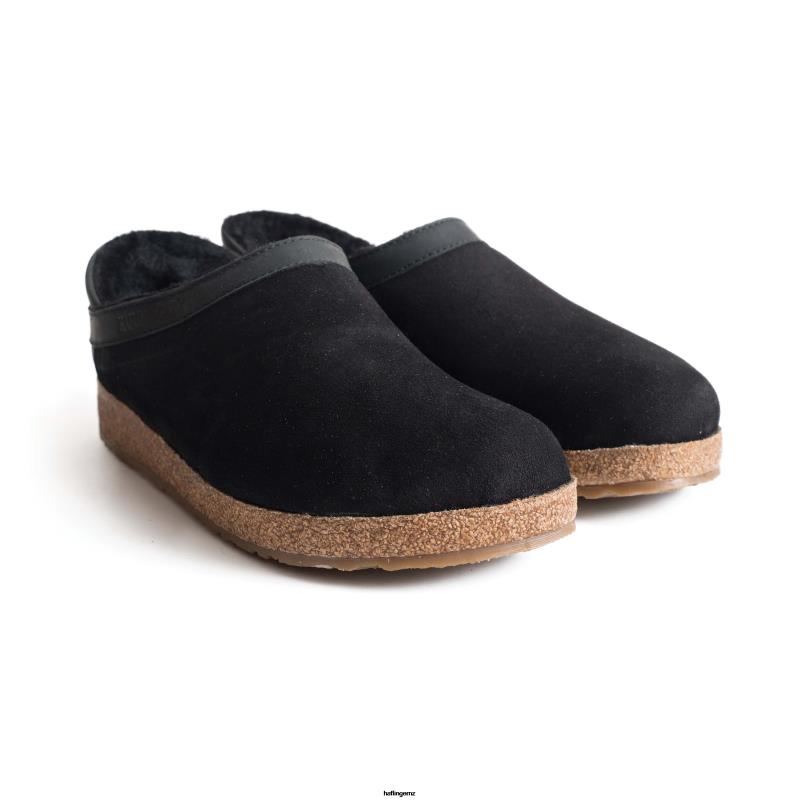 Haflinger Clog PBP0T12 Men SIBERIA Black