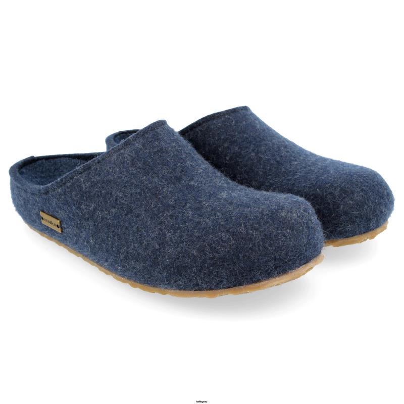 Haflinger Clog PBP0T14 Men MICHL Denim