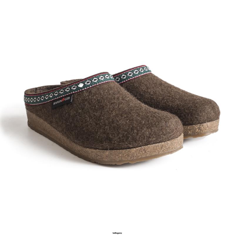 Haflinger Clog PBP0T1 Men GZ - FALL 2022 Chocolate