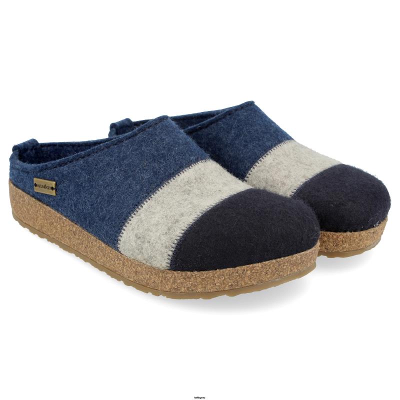 Haflinger Clog PBP0T20 Men LINES Jeans