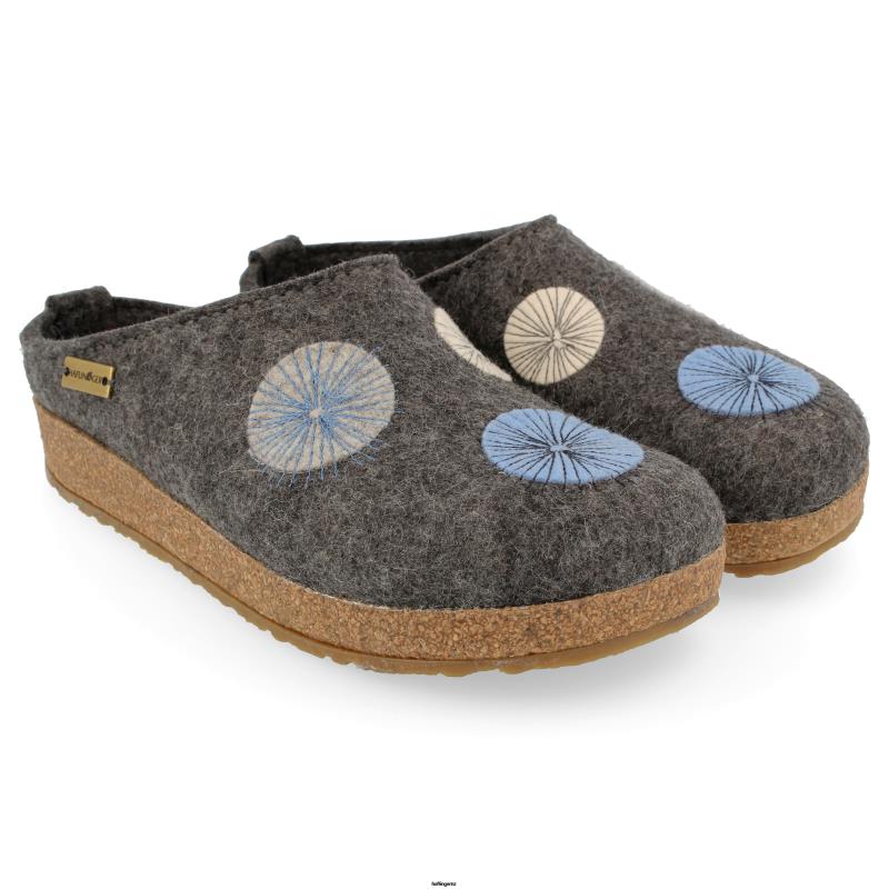 Haflinger Clog PBP0T22 Men RADIUS Grey
