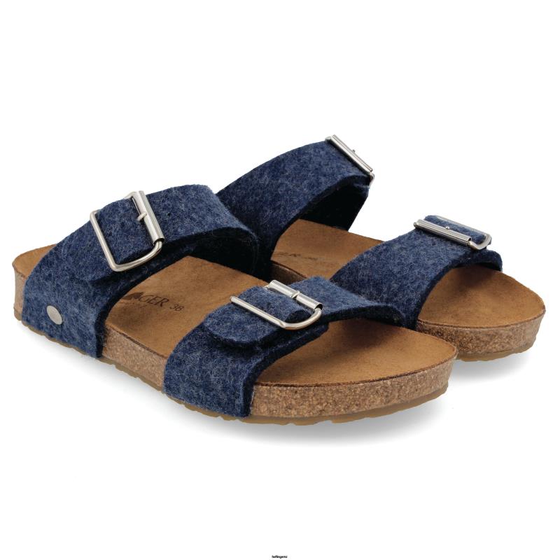 Haflinger Clog PBP0T25 Men ANABEL Denim