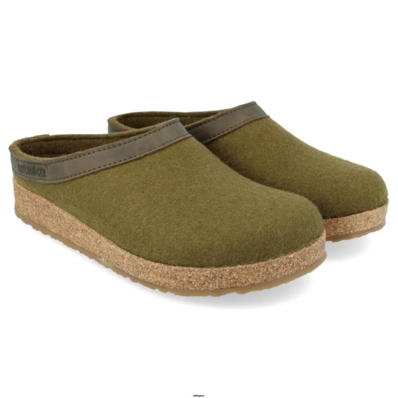 Haflinger Clog PBP0T30 Men GZL - FALL 2023 Olivegreen