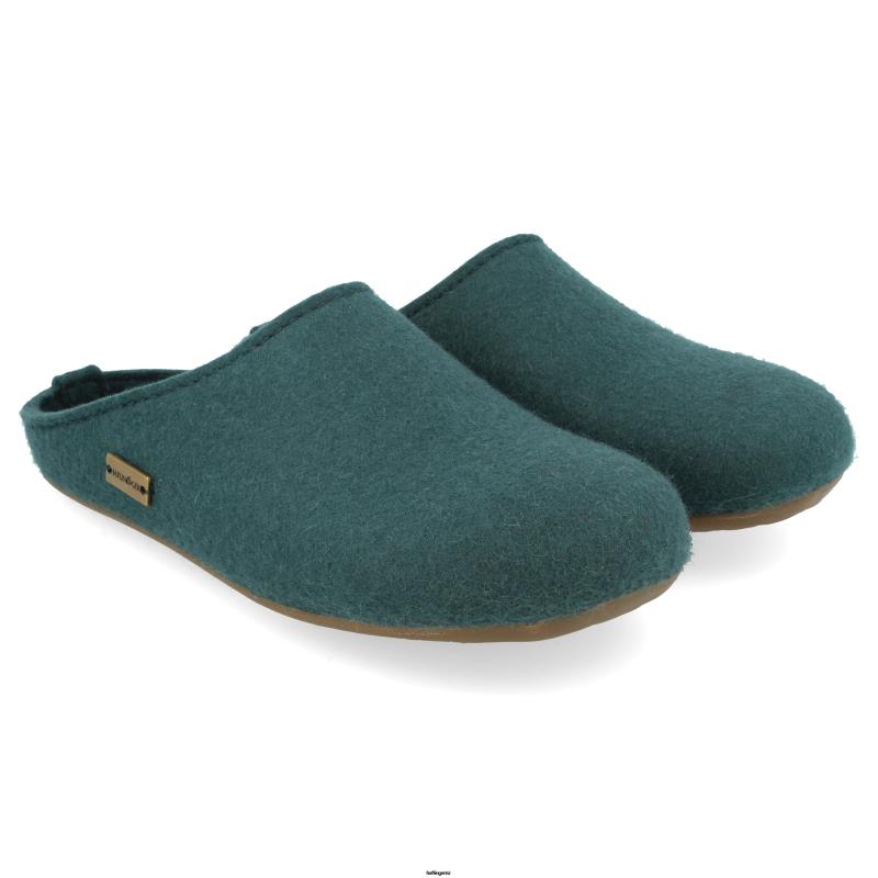 Haflinger Clog PBP0T31 Men EVEREST II Pine Green