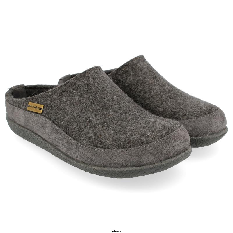 Haflinger Clog PBP0T5 Men SKANE Grey
