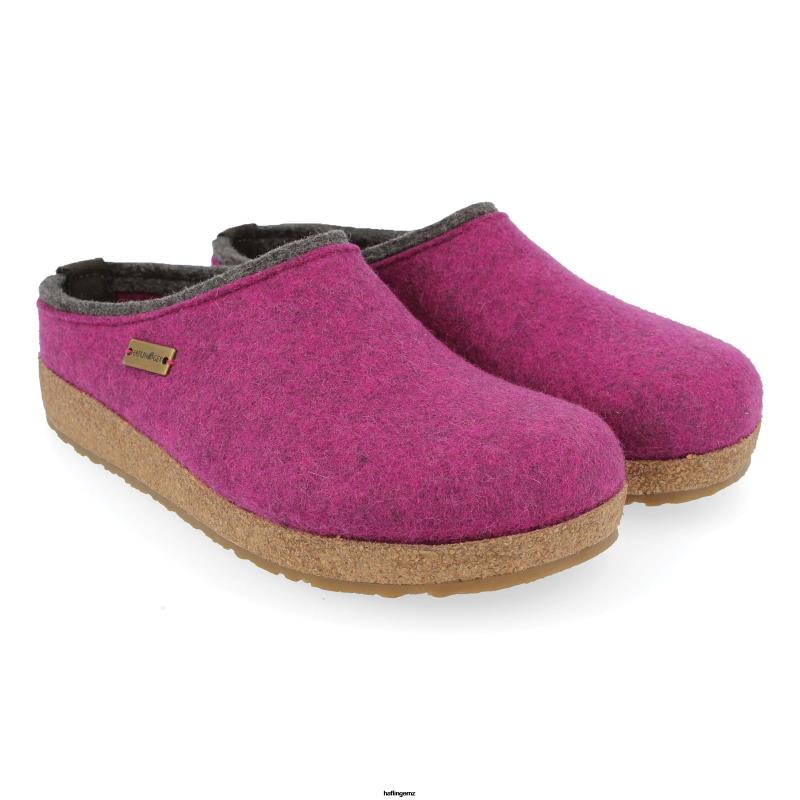Haflinger Clog PBP0T8 Men KRIS Mulberry