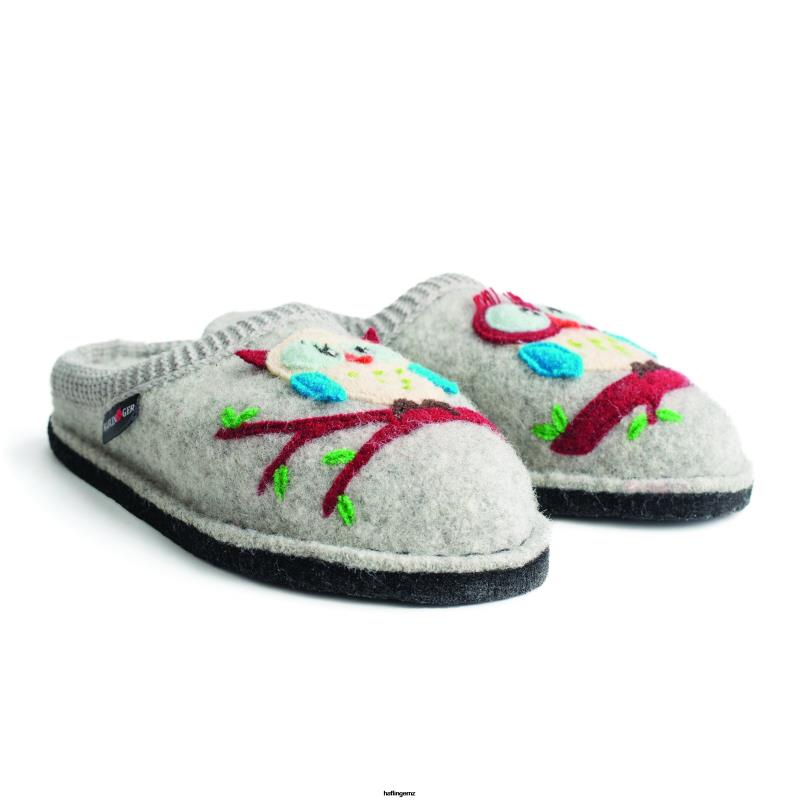 Haflinger Novelty PBP0T44 Men OLIVIA Sliver Grey