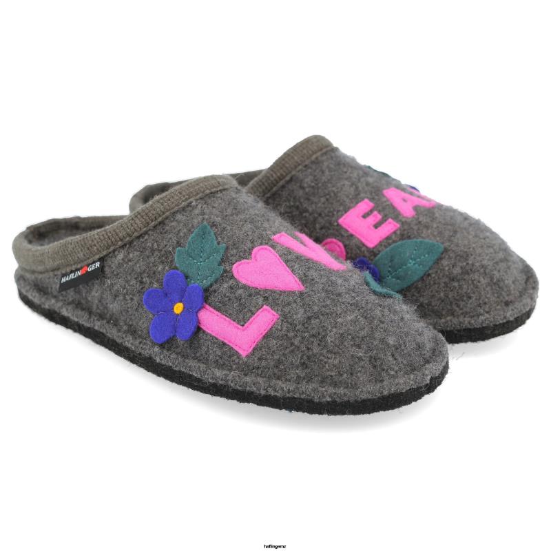 Haflinger Novelty PBP0T52 Men LOVE & PEACE Grey