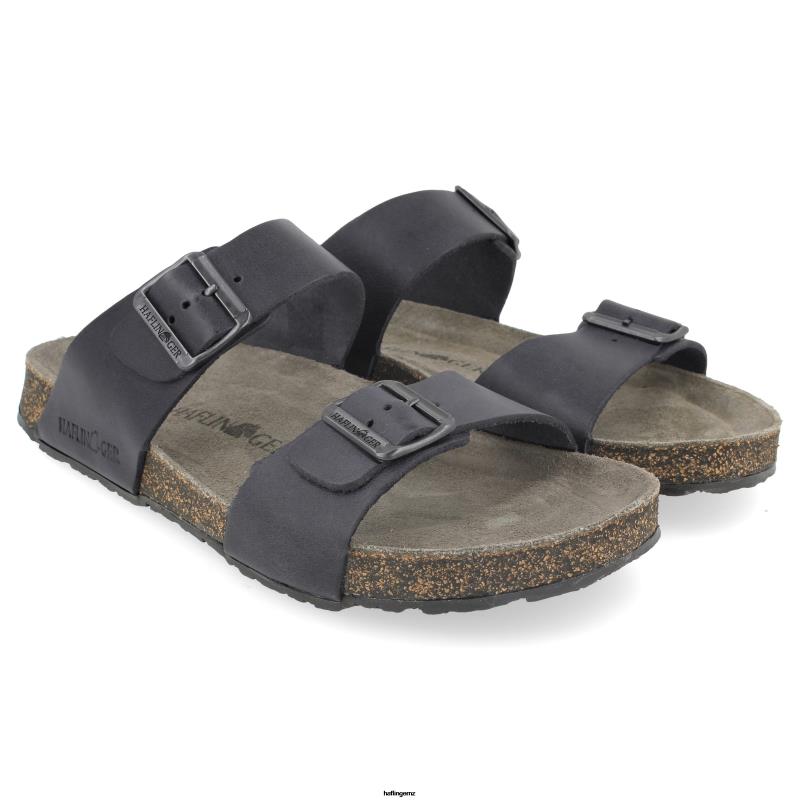 Haflinger Sandal PBP0T67 Men ANDREA UNLINED Graphite