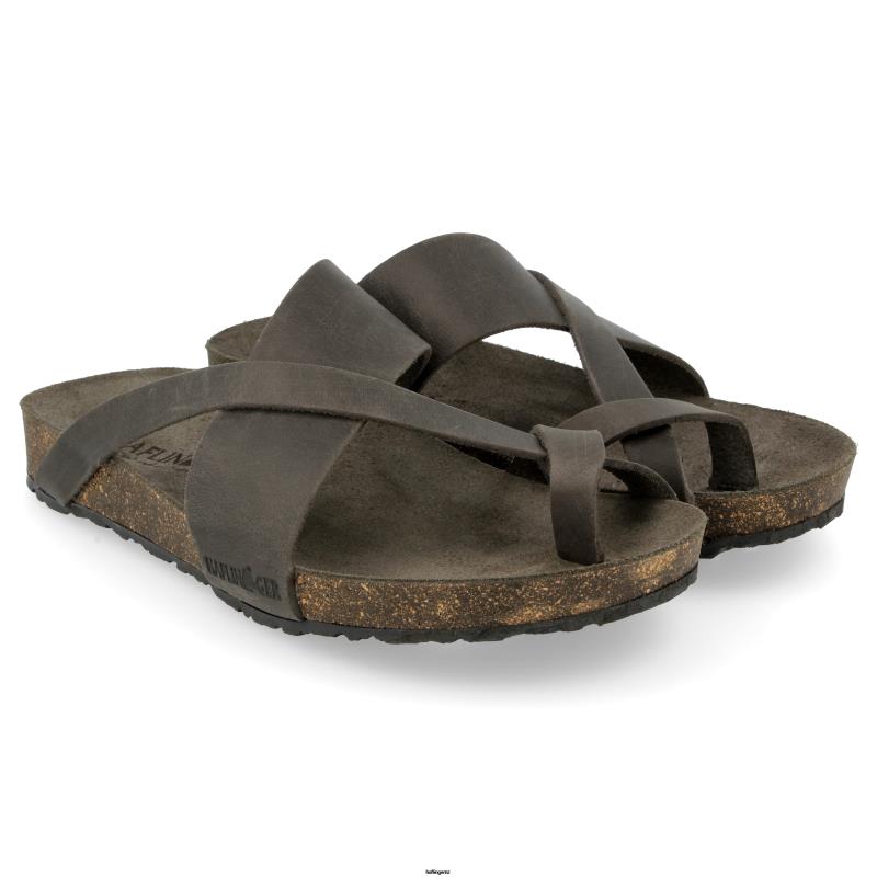 Haflinger Sandal PBP0T68 Men JACKIE Anthracite
