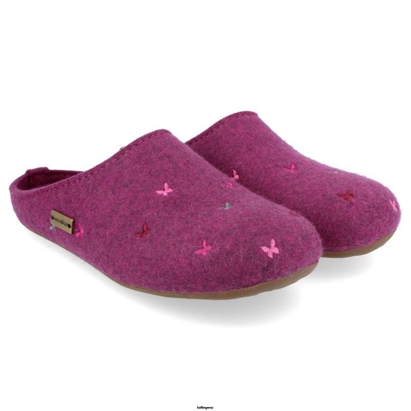 Haflinger Soft Sole PBP0T64 Men FARFALLINE Mulberry
