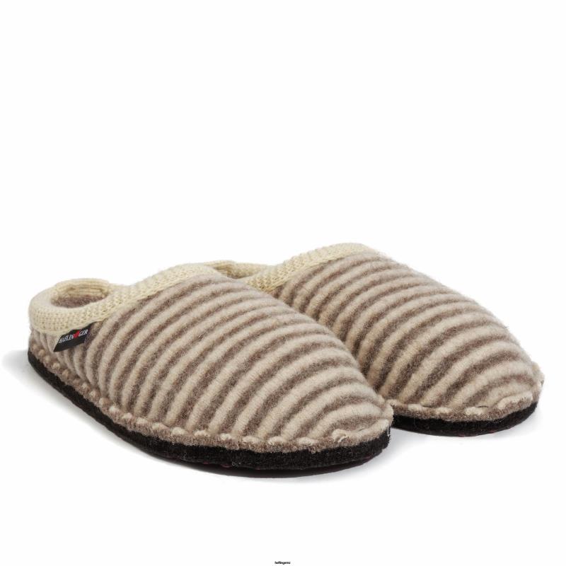 Haflinger Soft Sole PBP0T65 Men CATHY Natural / Off White