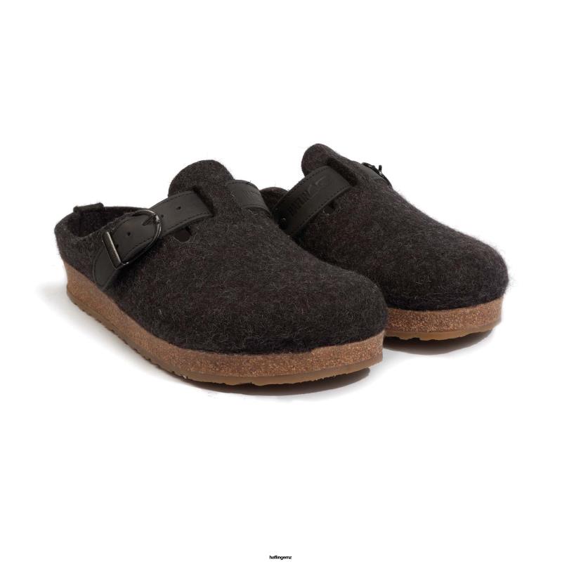 Haflinger Clog PBP0T76 Women GZB Charcoal