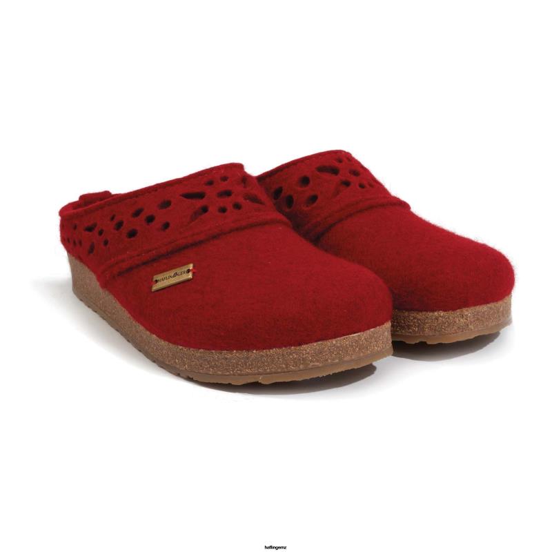 Haflinger Clog PBP0T77 Women LACEY Chili