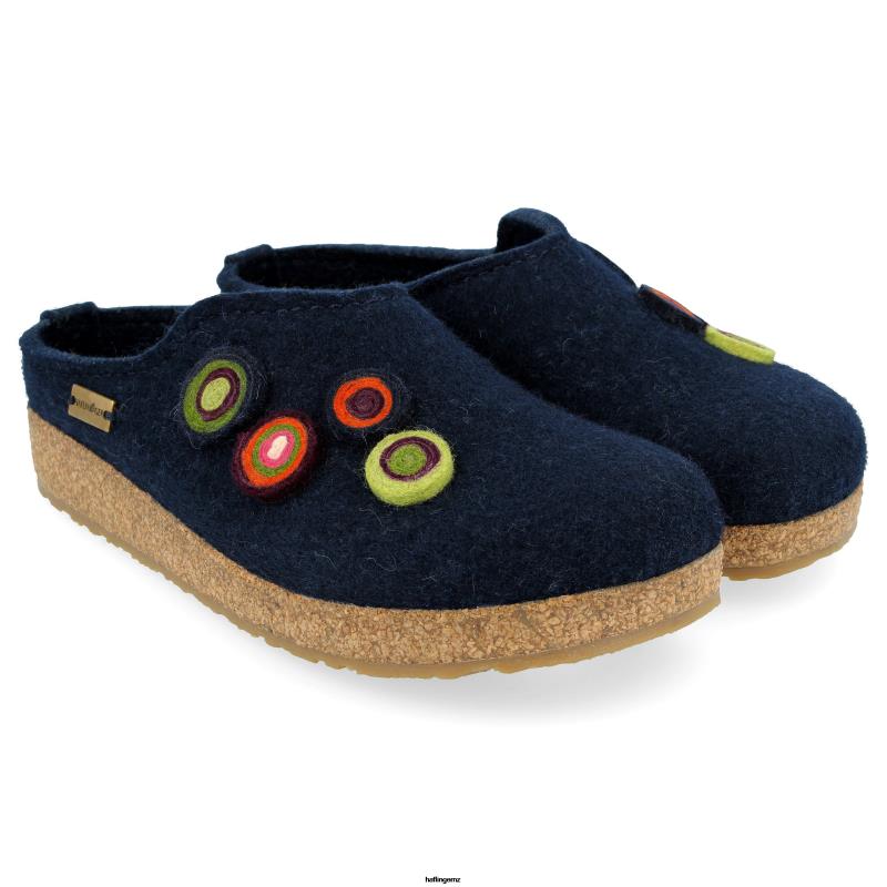 Haflinger Clog PBP0T78 Women CHLOE Captains Blue