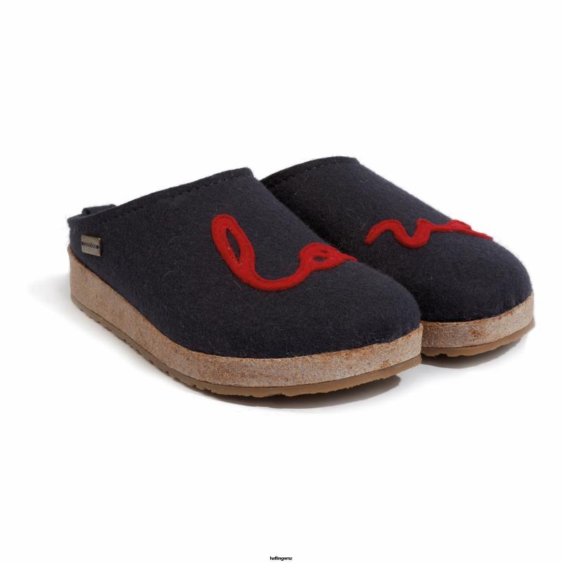 Haflinger Clog PBP0T81 Women LOVELY Navy