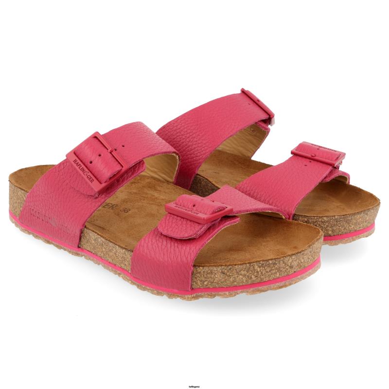 Haflinger Sandal PBP0T100 Women ANDREA - PATTERN Pink Pebble